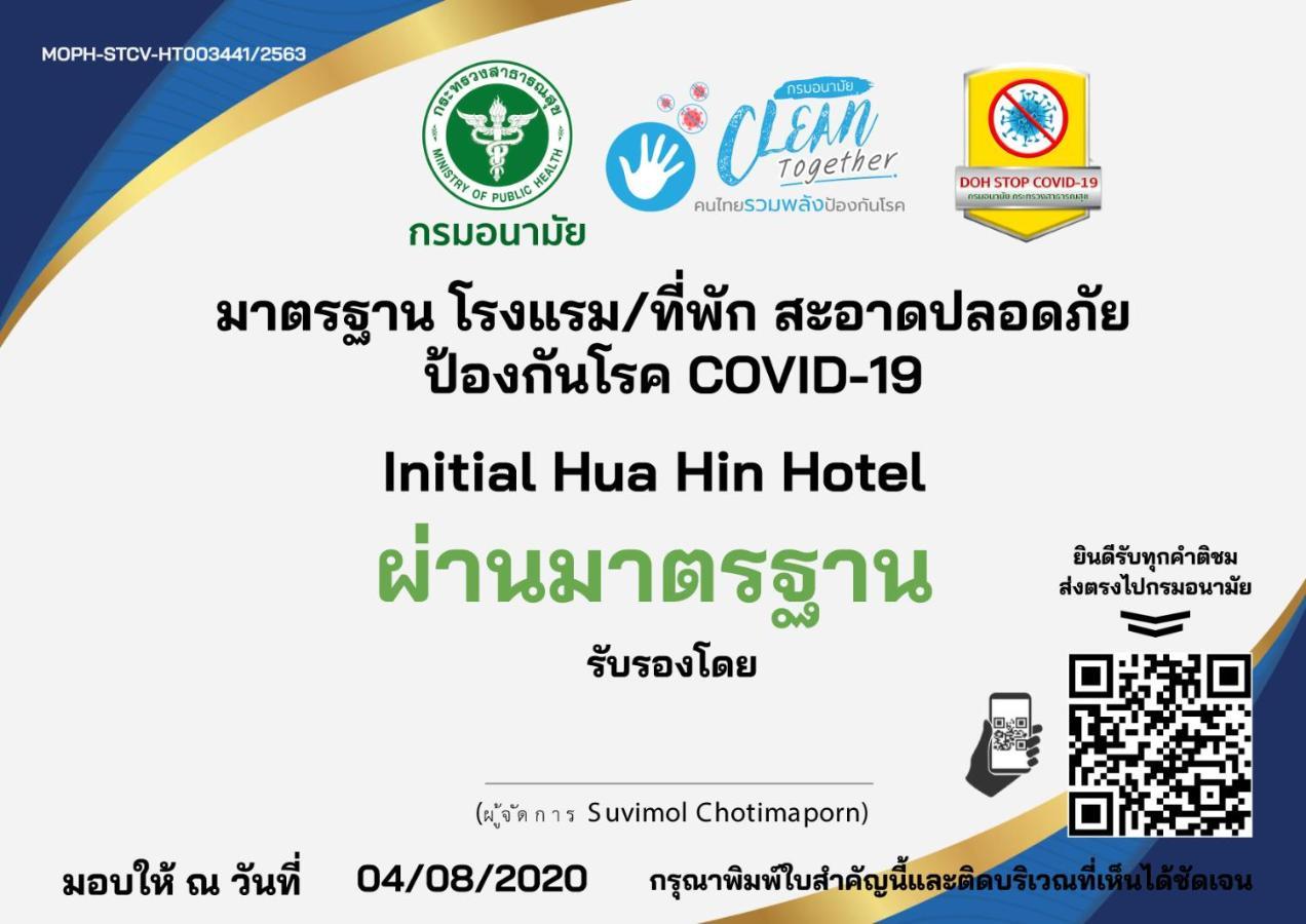 Hotel Initial Hua Hin - Sha Plus Exteriér fotografie